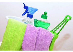 ¡Precaución con los productos químicos!