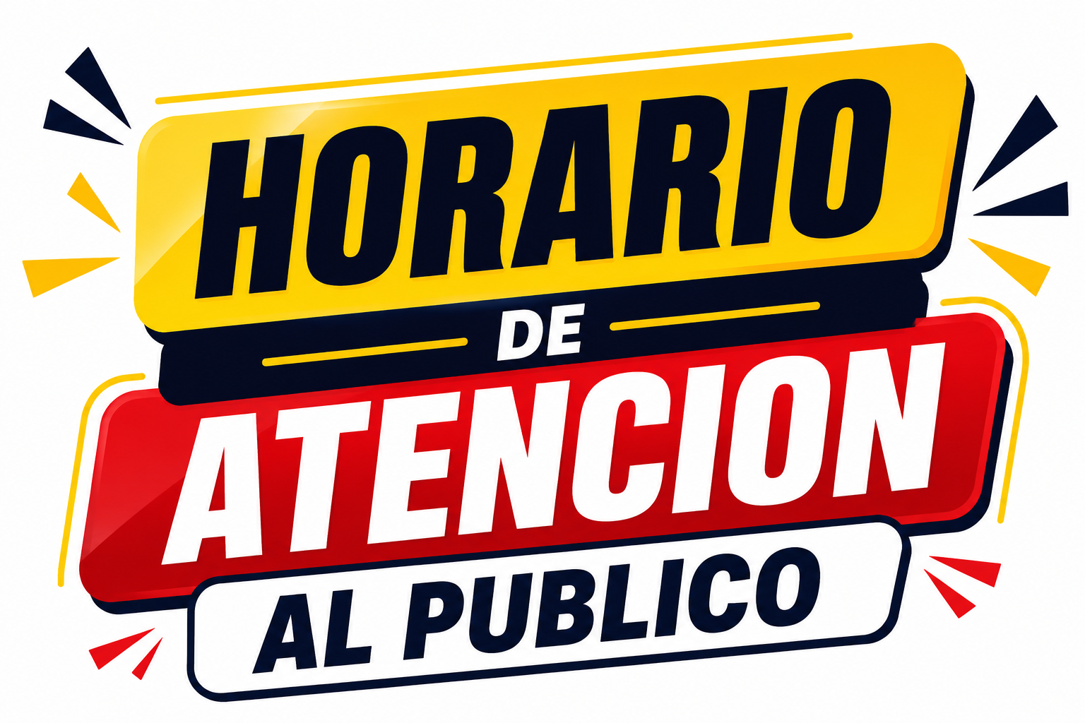 EL HORARIO DE ATENCIÓN AL PUBLICO ES DE 9 AM A 2 PM ACONSEJAMOS CITA PREVIA