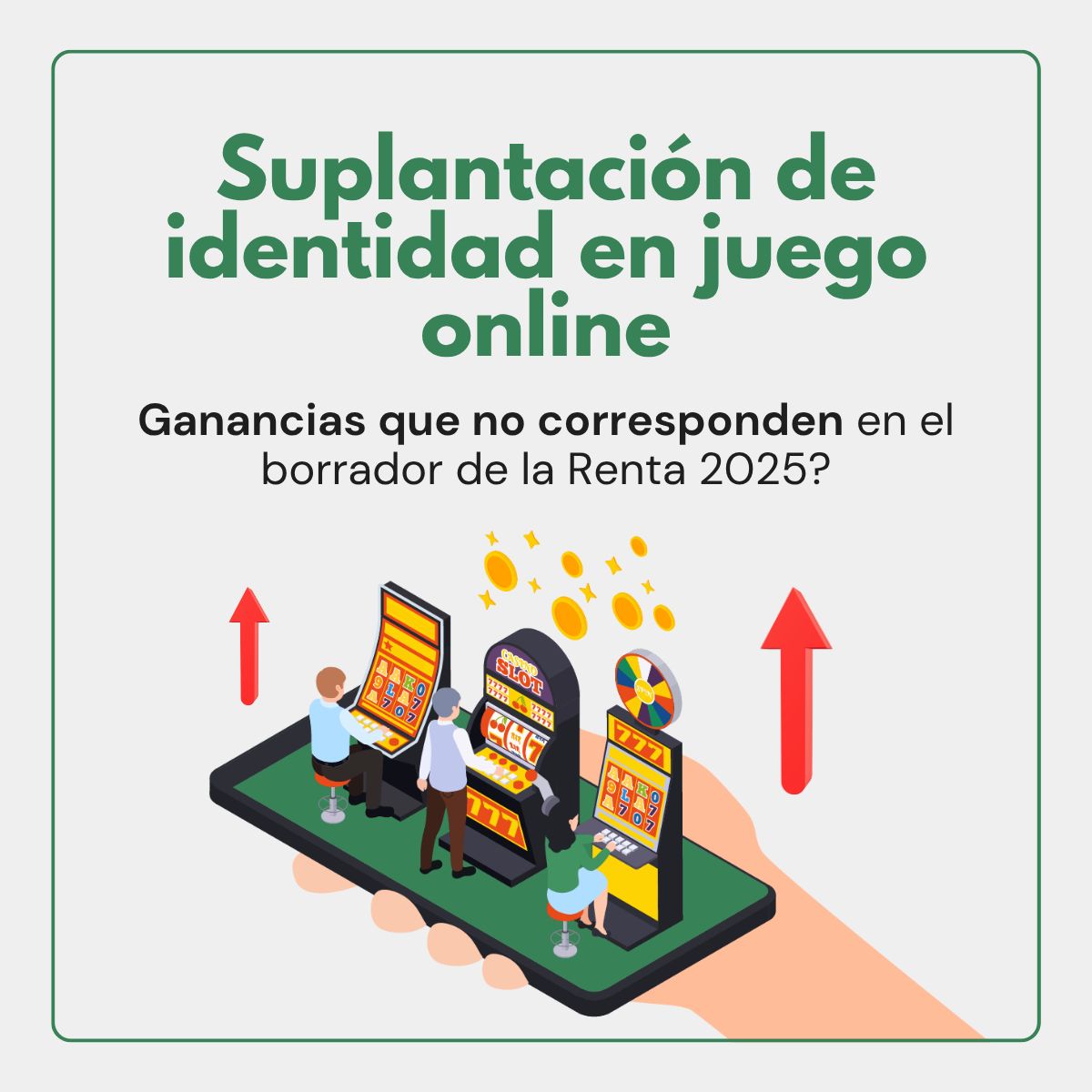 SUPLANTACIÓN DE LA IDENTIDAD EN JUEGO ONLINE